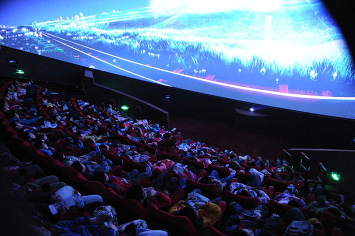 费县媒体互动超大型5D球幕影院