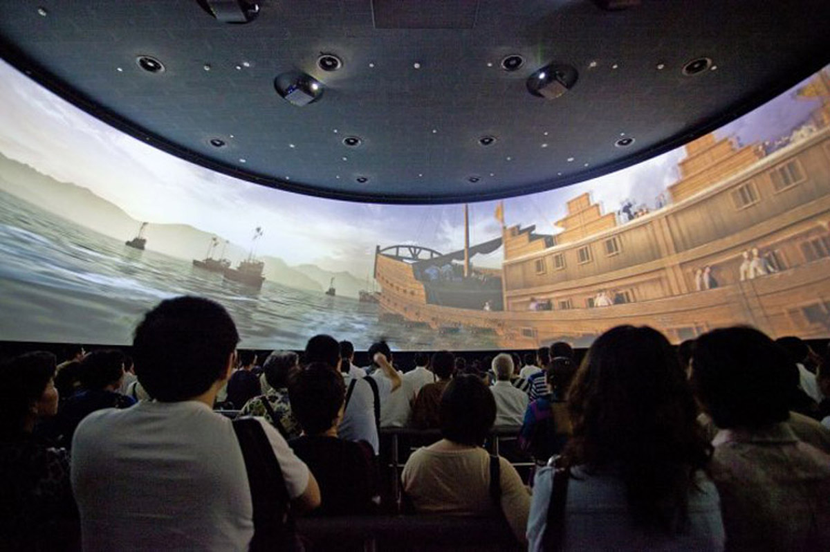威县媒体互动环幕4D动感影院系统