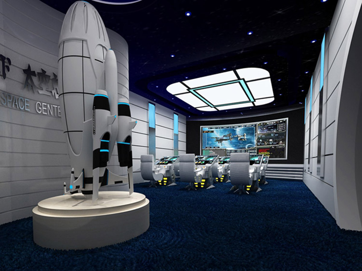 桥东媒体互动太空宇航中心体验