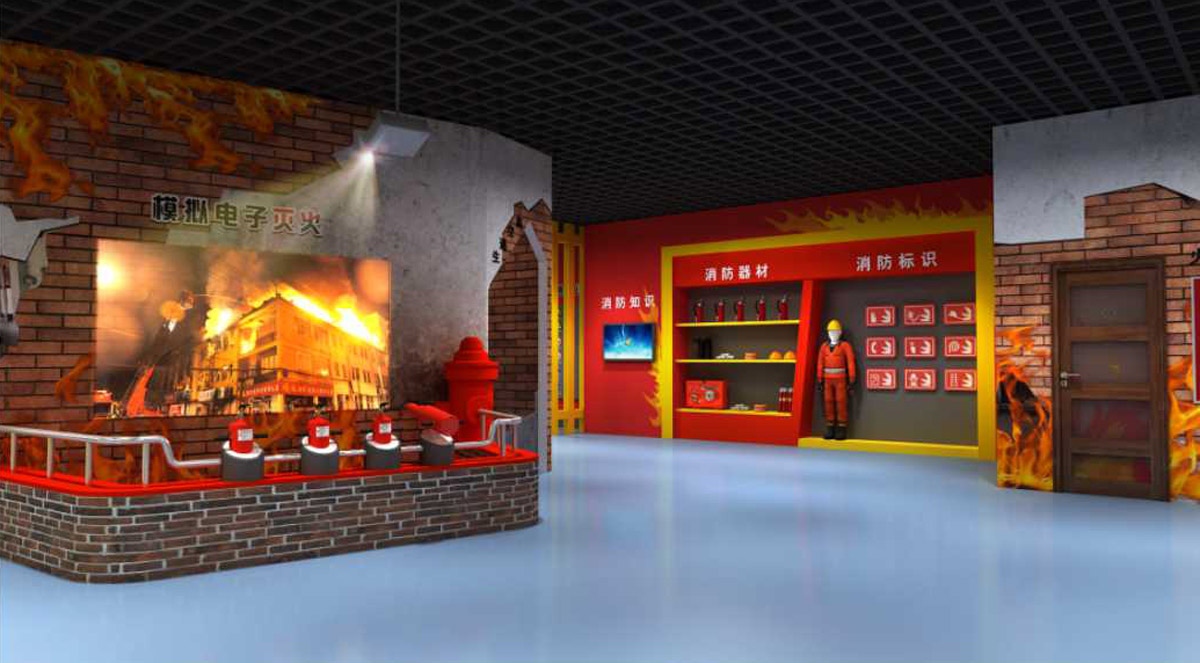 孟村媒体互动社区消防安全体验中心