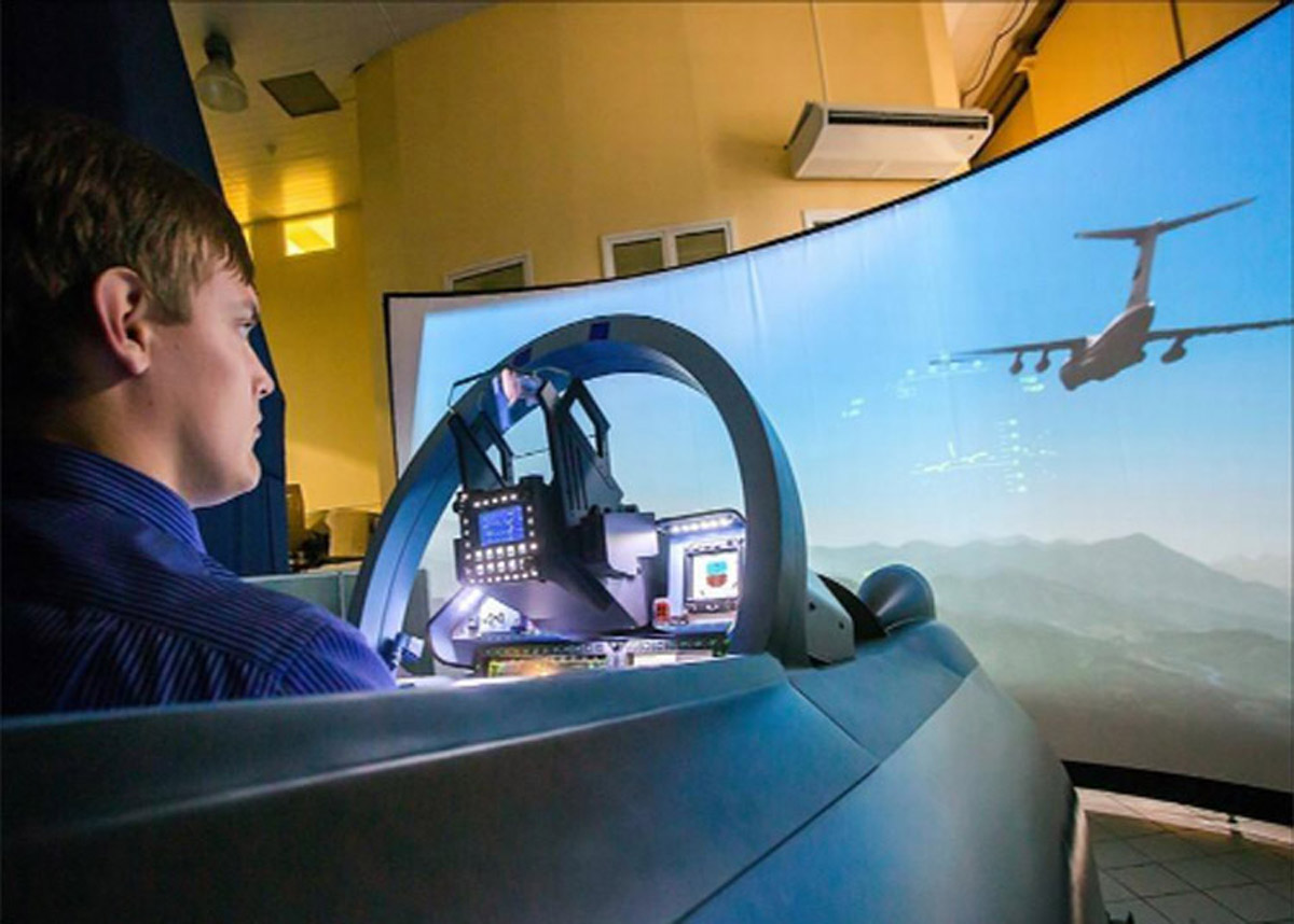运河媒体互动实感模拟飞行器