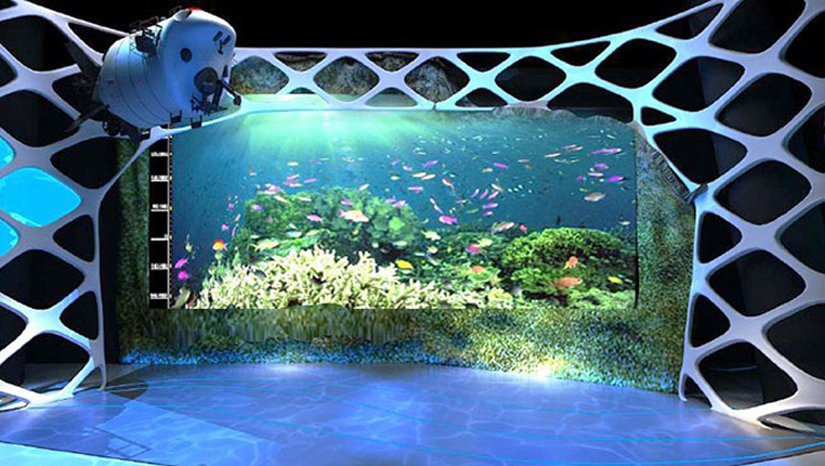 建水媒体互动深海世界