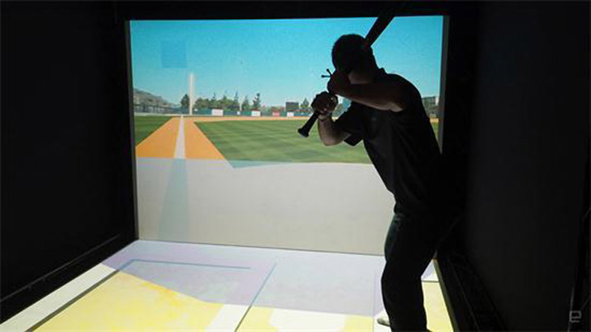 施甸媒体互动虚拟棒球投掷体验