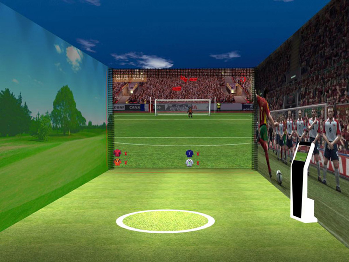 洛江媒体互动虚拟足球